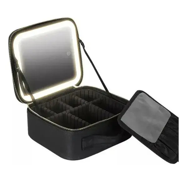 BeautyOne™ ✨ Cosmetiquera Profesional con Espejo LED Original