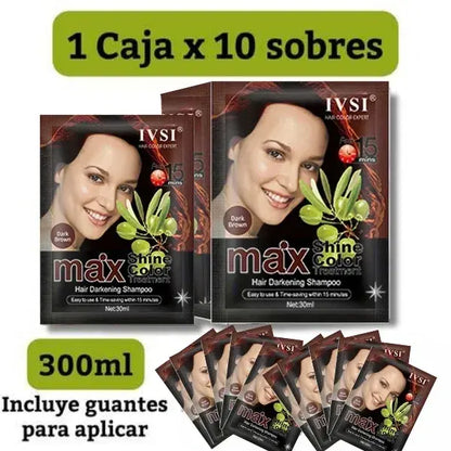 Shampoo Cubrecanas Original || 100% Natural 🍃 Tratamiento x1 año ✨