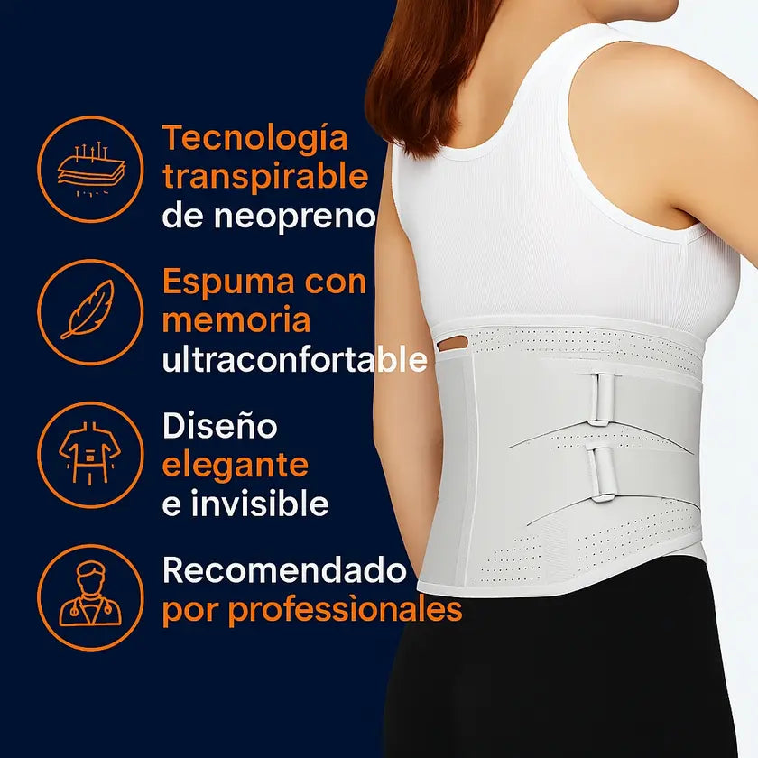 Cinturón Lumbar Mediflex™️ Alivio y soporte lumbar todo el día